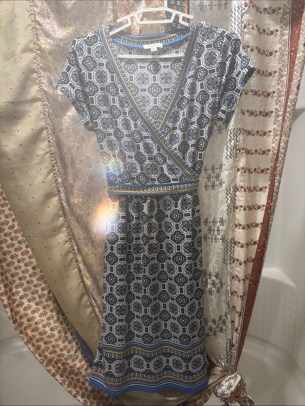 Wrap-Style Dress